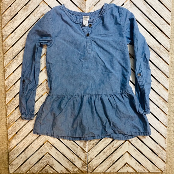GUC Carter’s Denim Top 6x - Picture 2 of 2